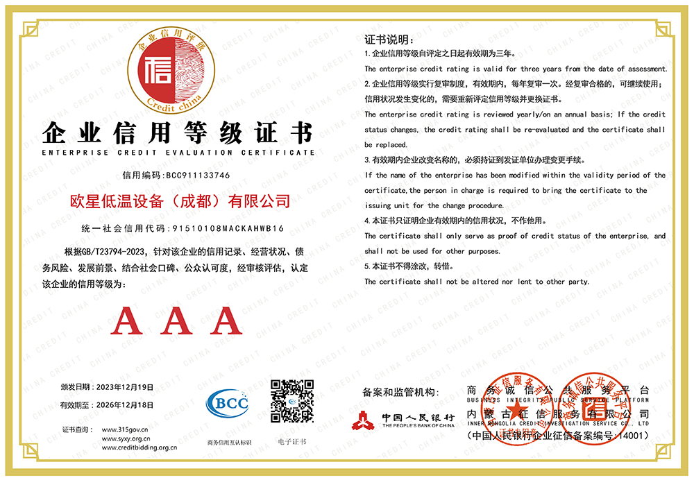 AAA Certificate